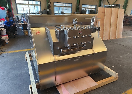 Krachtige vruchtensap homogenisator met 0-100C temperatuurbereik en 3200kg capaciteit